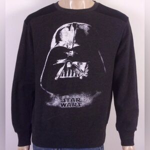 Star Wars Darth Vader Men's Split Stitch Panel Crewneck Sweatshirt